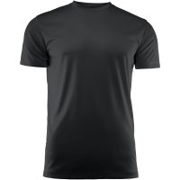 T-shirt Barn Run Svart Printer RED