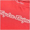 T-shirt Barn Signature Röd TROY LEE DESIGNS Ys – miniatyr 3