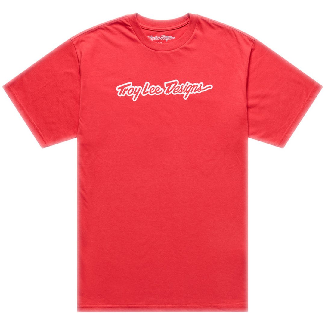 T-shirt Barn Signature Röd TROY LEE DESIGNS Ys