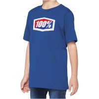 T-Shirt Blå 100%