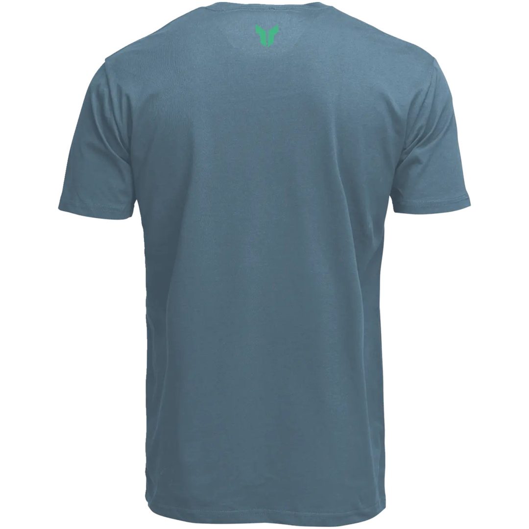 T-Shirt Brave Petrolblå THOR s – bild 2
