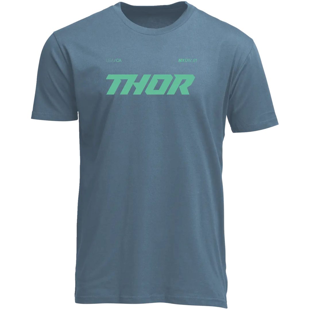T-Shirt Brave Petrolblå THOR s