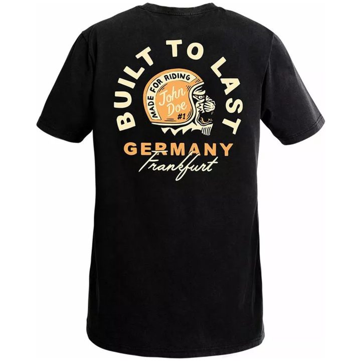 T-Shirt Built To Last Svart JOHN DOE Small – bild 2