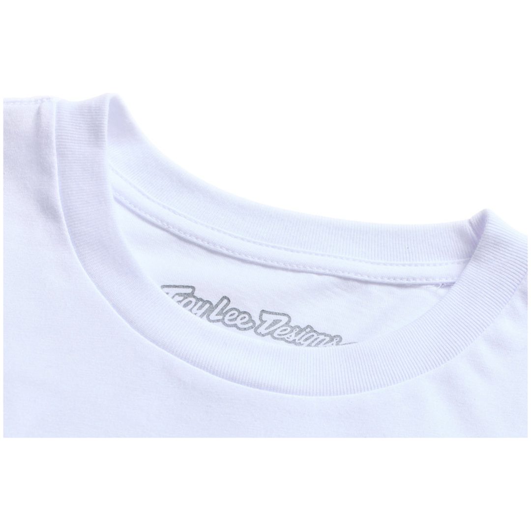 T-shirt Carb Club Vit TROY LEE DESIGNS XXL – bild 4