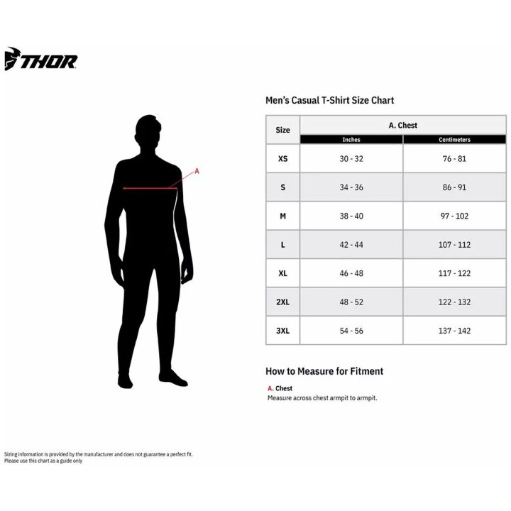 T-shirt Core Röd THOR Small – bild 3