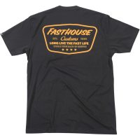 T-Shirt Crest Svart Fasthouse
