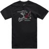 T-shirt Csf Mx Helmet Svart/Vit ALPINESTARS Medium – miniatyr 1