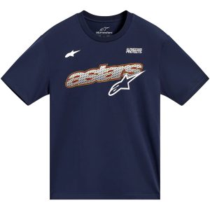 T-shirt Cypress CSF Blå Alpinestars
