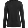 T-shirt dam 33011032 Svart BLÅKLÄDER T-SHIRT 33011032 SVART XS – miniatyr 2