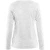 T-shirt dam 33011032 Vit BLÅKLÄDER T-SHIRT 33011032 VIT XS – miniatyr 2