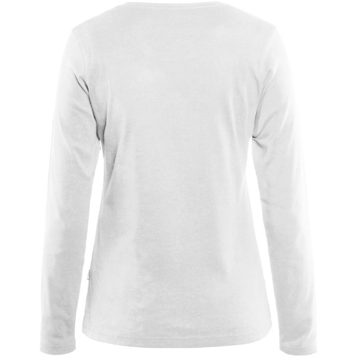 T-shirt dam 33011032 Vit BLÅKLÄDER T-SHIRT 33011032 VIT XS – bild 2