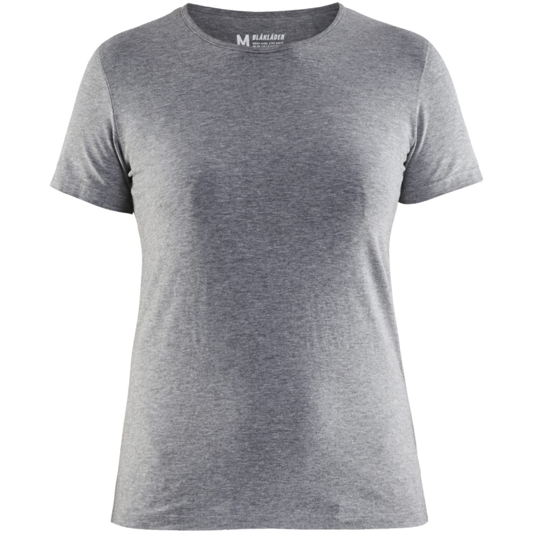 T-shirt dam 33041059 Grå BLÅKLÄDER T-SHIRT 33041059 GRÅMELERA XS