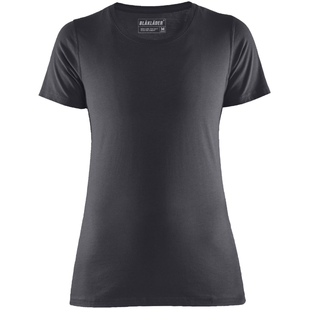 T-shirt dam 33341042 BLÅKLÄDER T-SHIRT 33341042 MELLANGRÅ XS