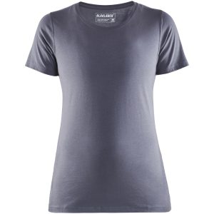 T-shirt dam 33341042 Grå BLÅKLÄDER