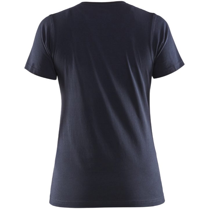 T-shirt dam 33341042 Marin BLÅKLÄDER T-SHIRT 33341042 MÖRK MARIN XS – bild 2