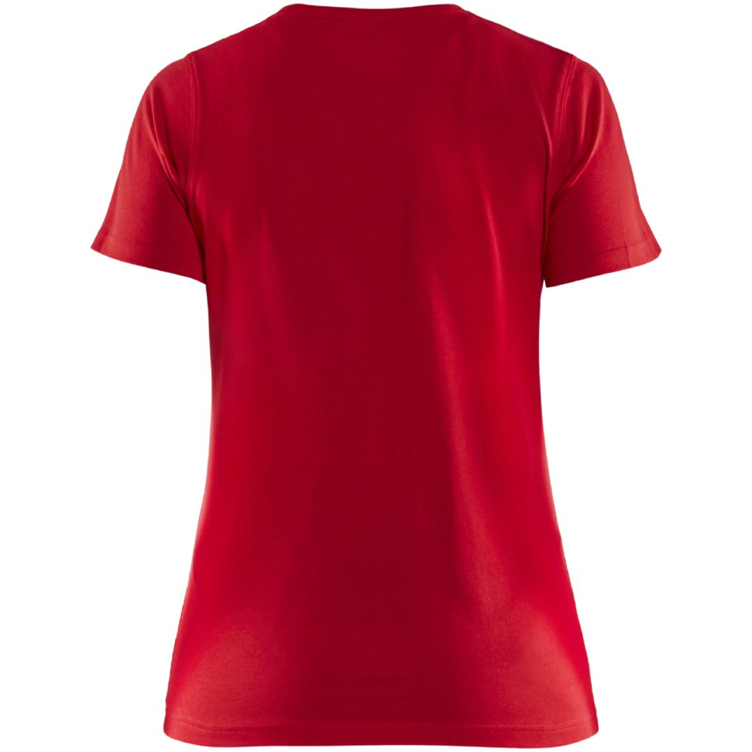 T-shirt dam 33341042 Röd BLÅKLÄDER T-SHIRT 33341042 RÖD XS – bild 2