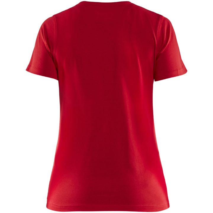 T-shirt dam 33341042 Röd BLÅKLÄDER T-SHIRT 33341042 RÖD XS – bild 2