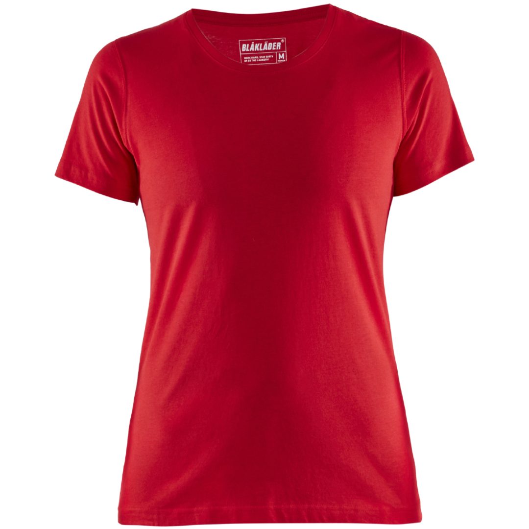 T-shirt dam 33341042 Röd BLÅKLÄDER T-SHIRT 33341042 RÖD XS