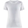 T-shirt dam 33341042 Vit BLÅKLÄDER T-SHIRT 33341042 VIT XS – miniatyr 1