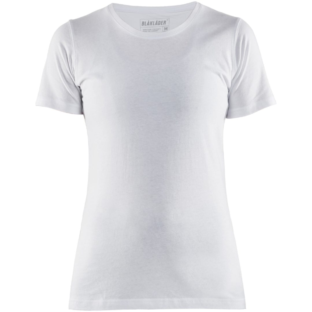 T-shirt dam 33341042 Vit BLÅKLÄDER T-SHIRT 33341042 VIT XS