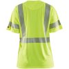 T-shirt dam 33361013 Hivisgul BLÅKLÄDER T-SHIRT 33361013 GUL XS – miniatyr 2