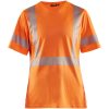 T-shirt dam 33361013 Hivisorange BLÅKLÄDER T-SHIRT 33361013 ORANGE XS – miniatyr 1