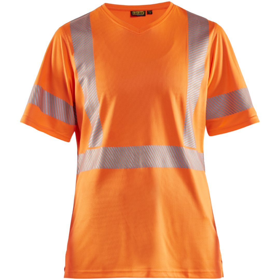 T-shirt dam 33361013 Hivisorange BLÅKLÄDER T-SHIRT 33361013 ORANGE XS