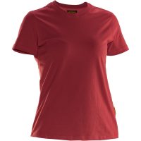T-shirt Dam 5265 Practical Röd Jobman