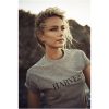 T-shirt Dam American Lady Brun James Harvest – miniatyr 4