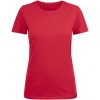 T-shirt Dam American U Röd James Harvest – miniatyr 1
