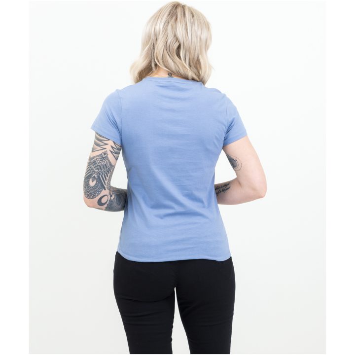 T-shirt Dam American U Sommarblå James Harvest – bild 3