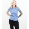 T-shirt Dam American U Sommarblå James Harvest – miniatyr 1