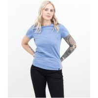 T-shirt Dam American U Sommarblå James Harvest