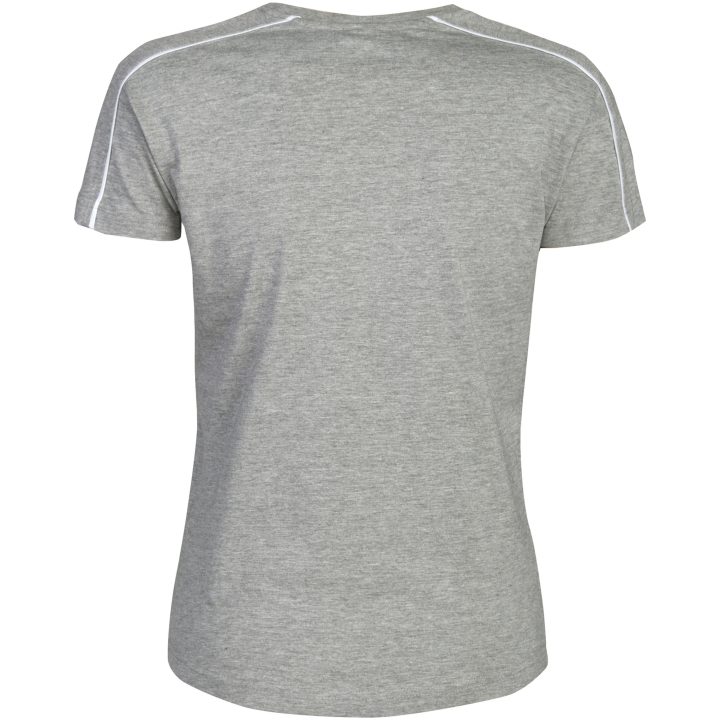 T-shirt Dam Bike Gråmelerad Printer s – bild 2
