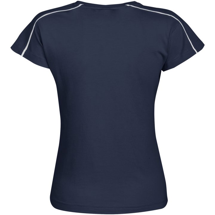 T-shirt Dam Bike Marinblå Printer XL – bild 2