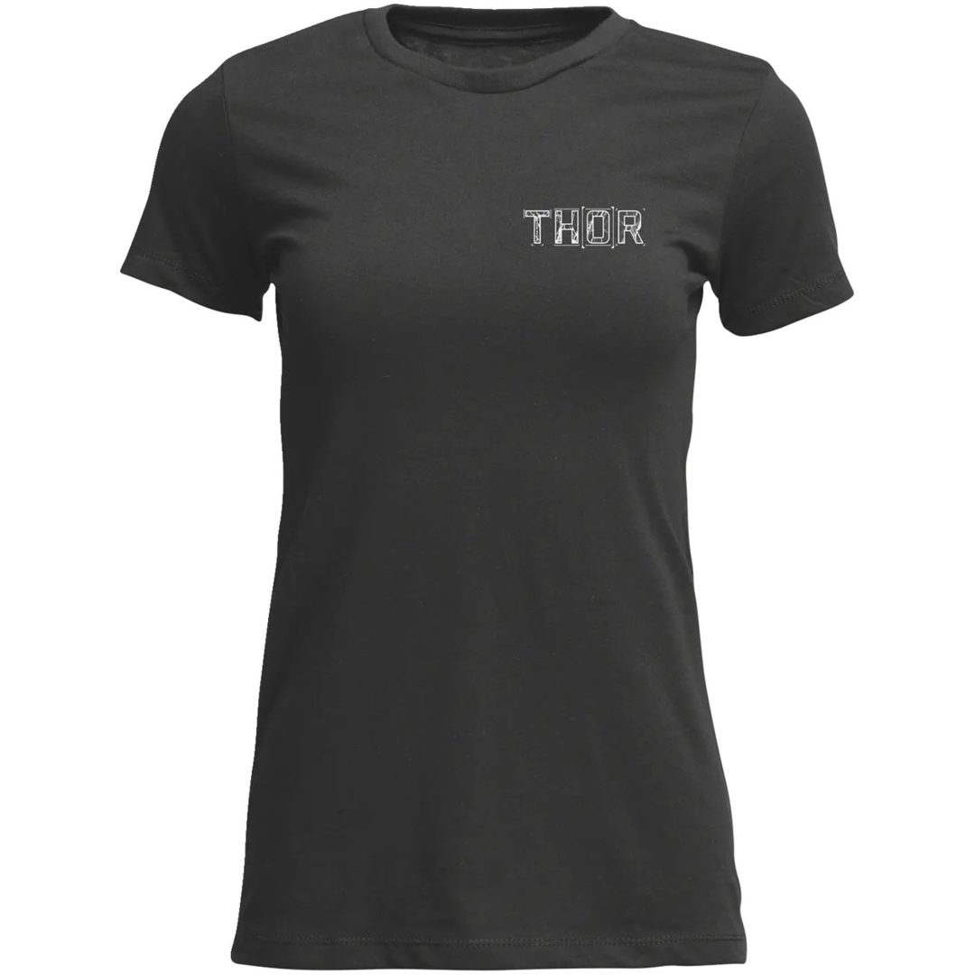 T-shirt Dam Blueprint Antracit THOR M