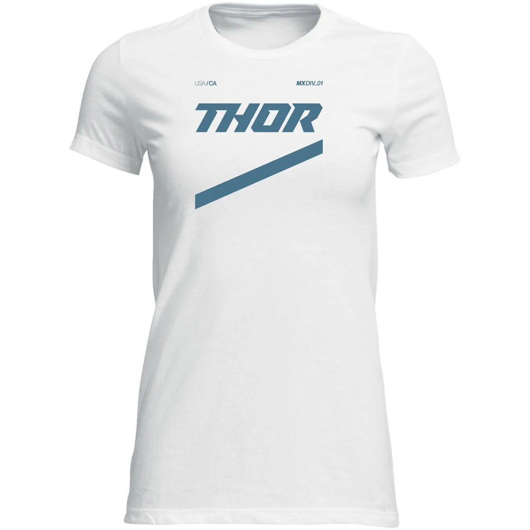 T-shirt Dam Brave Blå/vit THOR Medium