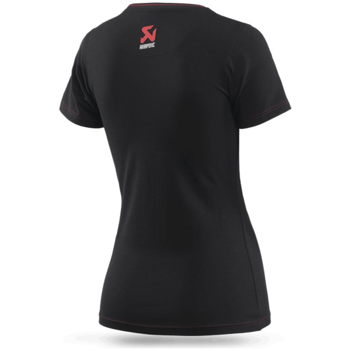 T-shirt Dam Corpo Svart AKRAPOVIC Medium – bild 4