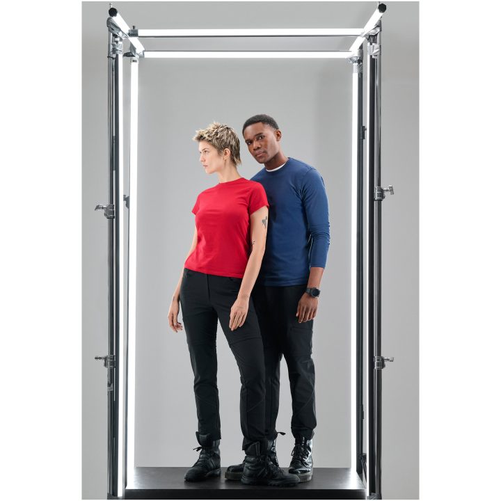 T-shirt Dam Heavier Pro Röd Printer Essentials XS – bild 7