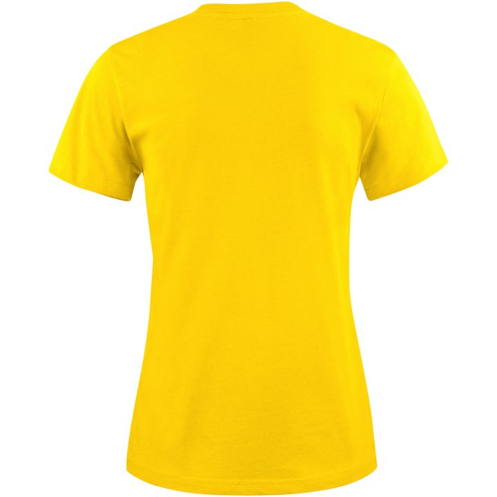 T-shirt Dam Heavy Citrongul Printer Essentials XS – bild 2
