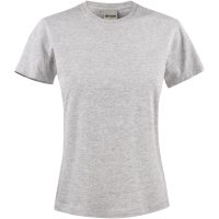 T-shirt Dam Heavy Gråmelerad Printer Essentials