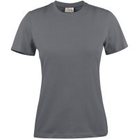 T-shirt Dam Heavy Stålgrå Printer Essentials