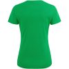 T-shirt Dam Heavy V-neck Klargrön Printer Essentials XS – miniatyr 2