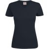 T-shirt Dam Heavy V-neck Mörk marinblå Printer Essentials 3XL – miniatyr 1