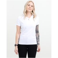 T-shirt Dam Heavy V-neck Vit Printer Essentials