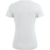 T-shirt Dam Heavy V-neck Vit Printer Essentials XS – miniatyr 6