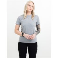 T-shirt Dam Light Gråmelerad Printer Essentials