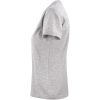 T-shirt Dam Light Gråmelerad Printer Essentials XS – miniatyr 6