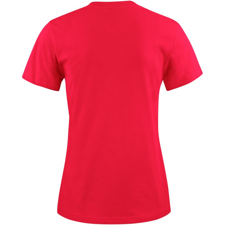 T-shirt Dam Light Röd Printer Essentials XS – bild 2