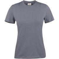 T-shirt Dam Light Stålgrå Printer Essentials